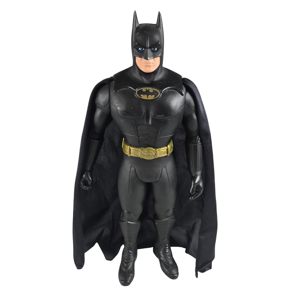 Vintage Batman Returns 1992 Michael Keaton 14" DC Comics Action Figure Hard Toy